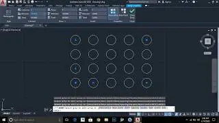 How to use Array command in Autocad l Rectangular Array, Polar Array,Path Array in hindi