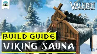 How to build a Viking Sauna (No Mods) - Build Guide | Valheim