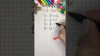 You are a Genius if You can Solve this Test🧠Write the answer👉#shorts #iq #challenge #fyp #riddles