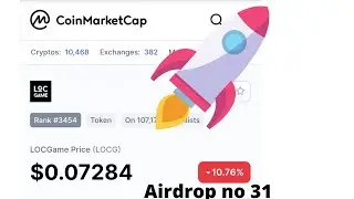 | 250 LOCG Token coinmarketcap Airdrop claim | Aidrop 31