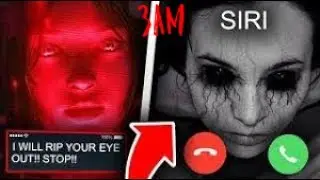 DO NOT MAKE SIRI MAD AT 3AM (SIRI FACETIME )