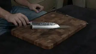 Miyabi Mizu/Artisan vs Zwilling Professional S — Santoku Knife