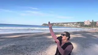 Yay Samaan, Pyaar ka Kaarvaan at Manly beach Sydney, Australia by Sadia Ali