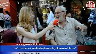 Sizce 6’lı masanın Cumhurbaşkanı adayı kim olur?