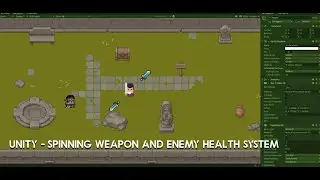 Unity - Spinning Weapon Attack and Enemy Health
