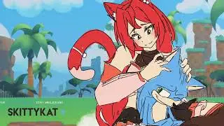 GOTTA GO SLOW! Sleepy Sonic ASMR 💙 Head scritchies, affirmations, breathing exercise, relax