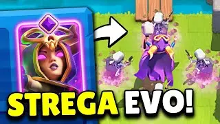 UFFICIALE... PROVO la NUOVA STREGA EVOLUTA! 🧙🏻‍♀️ Clash Royale ITA