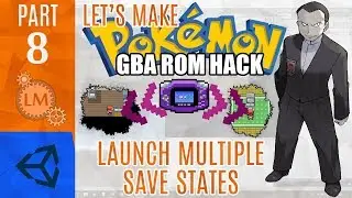 How To Make a Pokemon Rom Hack GBA Part 8 ⚙ Launch Visual Boy Advance With Multiple Save States