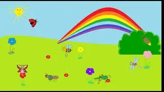 Насекомые  Учим названия насекомых Познавательное видео для детей  Познавательные игры  mp4