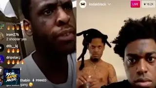 Kodak Black live with friend from Jail on IG Live (Viral Freestyle) 😱💯