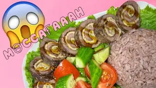 Мясной рулет в духовке/Еттен рулет жасау/КАЗАКША РЕЦЕПТ/Мясной рулет