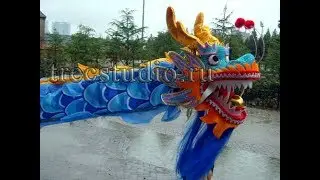 Китайское шоу с Драконом и Гейшами / Дракон и гейши 🐲☯ Артисты Trec Studio