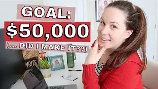 how much money I made in 2021 as an indie author + how I set my $50,000 income goal