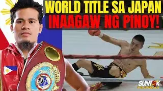 PINOY INAGAW ANG TITULO NG HAPON SA MISMONG TERITORYO NG CHAMPION! | VIC SALUDAR VS RYUYA YAMANAKA