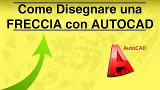 pillole di #autocad come disegnare una freccia