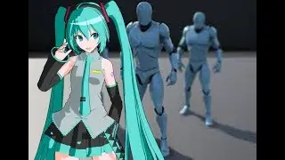 Перенос из MMD в Unreal Engine 4 - Туториал часть 1