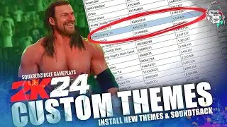 WWE 2K24 How to Install / Import Custom Theme Music Tutorial