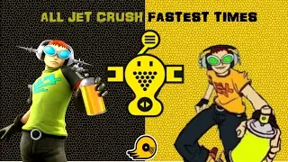 Jet Set Radio HD - Fastest Time All Jet Crush's
