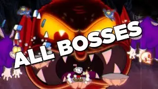 Cuphead - All Bosses & Ending Showcase (Including Casino)