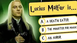The Ultimate Lucius Malfoy Quiz! Harry Potter Quiz