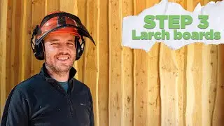 3 STEPS to Build the Interior Wall With Larch Boards & Sheep Wool Insulation - S01E13