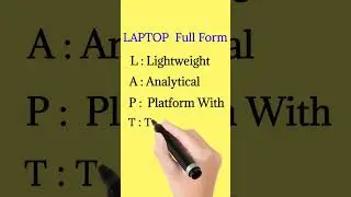 L.A.P.T.O.P   Full form  |  Full form of LAPTOP  | # Full form