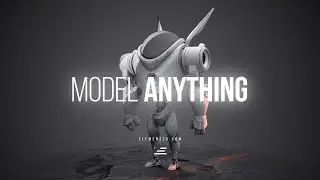 How to 3D Model Anything // Key Principles of 3D Modeling