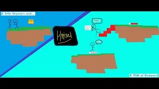 Just some casual bedwars games (with a bit of skywars)