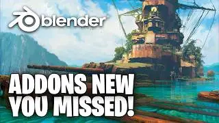 New Blender Addons You Probably Missed!!!
