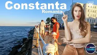 Constanta 4K 🇷🇴 Sun, Sea, and Stunning Streets..and Girls