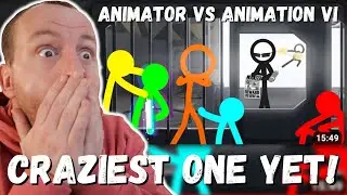 CRAZIEST ONE YET! Alan Becker Wanted - Animator vs. Animation VI - Ep 1 (FIRST REACTION!)