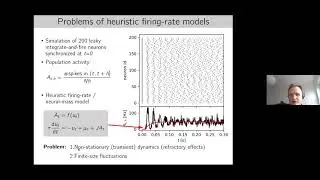 Tilo Schwalger - Mean-field approaches to fluctuations in finite-size spiking neural networks