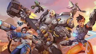jugando overwatch