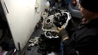 FORD FIESTA. РАЗБОРКА КПП