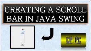 BlueJ | Creating a scroll bar in Java Swing | Transistor World