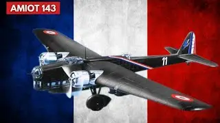 Weirdest Looking Bomber Ever:Amiot 143#aircraft#ww2