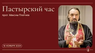 «Пастырский час». Прот. Максим Плетнёв (18 ноября 2024 г.)