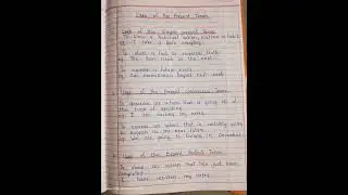 #education English grammar IUses of the  Present Tense#atharva classes