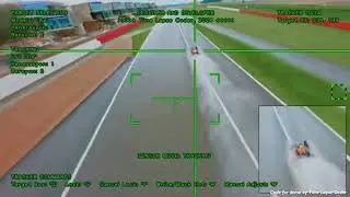 Drone locks-on and tracks Red Bull F1 car | AI Computer Vision