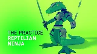 3d Character Modeling in Cinema 4d // The Practice 94