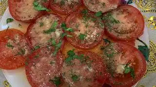 МАРИНОВАННЫЕ ПОМИДОРЫ ЗА 10 МИНУТ
