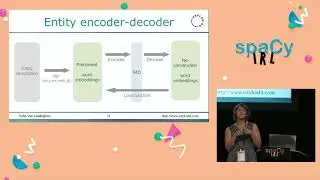 Sofie Van Landeghem: Entity linking functionality in spaCy (spaCy IRL 2019)