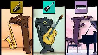 Toothless dance: Instrumentos diferentes