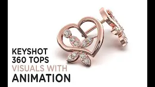 keyshot 360 tops Visuals with animation
