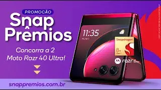 Concorra a 2 Moto Razr 40 Ultra 5G! 🚀