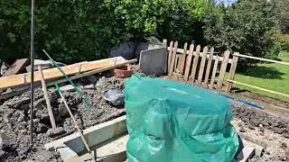 Started To Fibreglass, Big Water Leak