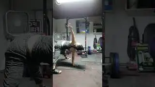 Stretching 🧘‍♂️ after lifting 🏋‍♀️