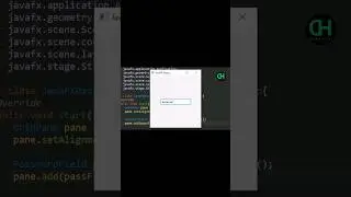 Create PasswordField in JavaFX 