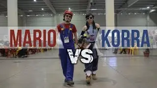 Mario vs Korra - Cómic Con - Chile 2015