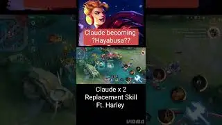 Mobile Legends Claude fits with Harley 2nd skill more than, his dexter skill 😂😂 #shorts #mlbb